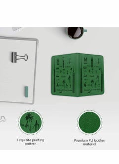 Excefore Passport Card Holder PU Leather Passport Holder,  - Image 5