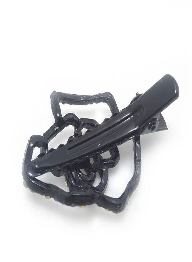 Meilliwish Rose Flower Alligator Hair Clip Hairpin 1 PCS(A30)(White) - Image 2