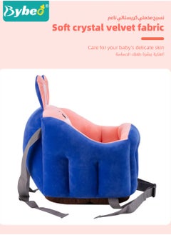 Bybeo Baby Sofa Learn Sitting Chair, Nursery Sit Support Plush Seat, Soft Hugging Pillow Cushion, Infant Floor Seats with Safety Belts, Non-slip Armchair, Cartoon Animal Design, Gift for Kids Boys Girls  - Image 5
