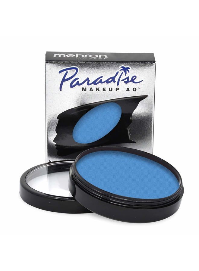 mehron Makeup Paradise Makeup AQ Pro Size | Stage & Screen, Face & Body Painting, Special FX, Beauty, Cosplay, and Halloween | Water Activated Face Paint & Body Paint 1.4 oz (40 g) (Sky) - Image 1