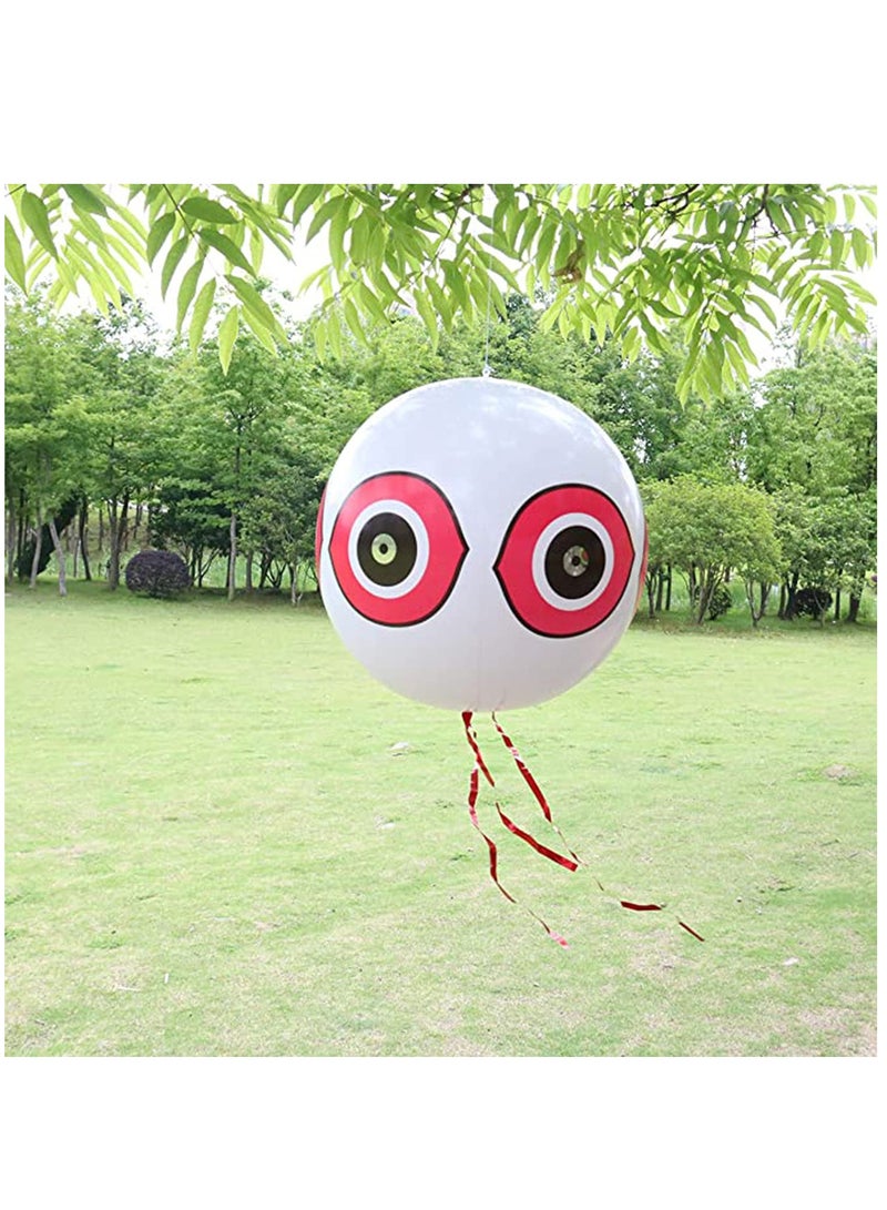 Excefore 3 Pcs Bird Balloons, Reflective Eyes Balloon Bird Repellent, Keep Birds Away Garden, Highly Effective, Easy to Use, Crops, Windows, Boats, Cars and Pools, Wildlife Friendly - Image 4