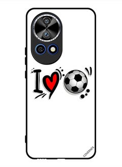 Covernex Protective Case Cover For Huawei nova 12 Pro I Love Football  - Image 1