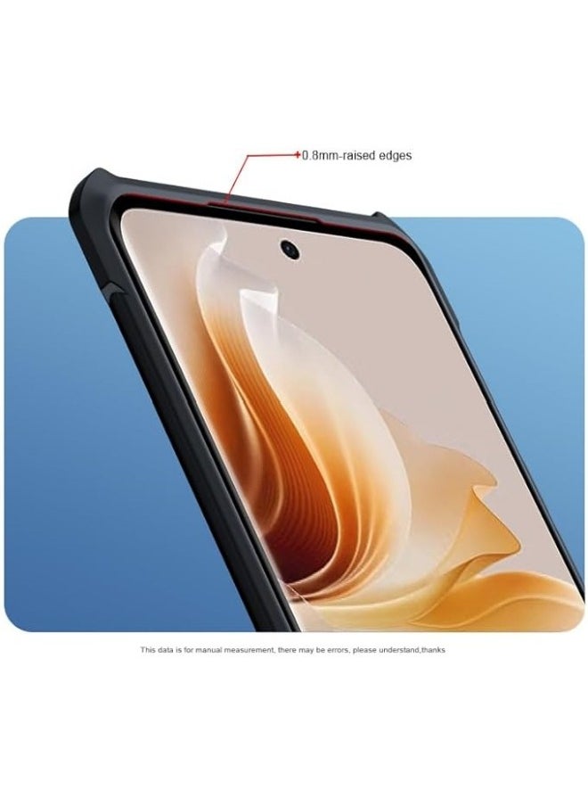 جنرال متوافق مع غطاء هاتف OPPO Reno 11 Pro 5G ، قذيفة مضادة للصدمات بتقنية الوسائد الهوائية ، حماية كاملة للعدسة من البولي كربونات ، غطاء هاتف شفاف من البولي يوريثين الناعم.  - Image 3