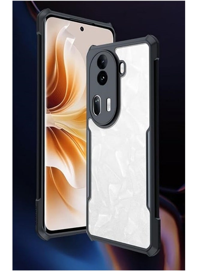 جنرال - متوافق مع غطاء هاتف OPPO Reno 11 Pro 5G ، قذيفة مضادة للصدمات بتقنية الوسائد الهوائية ، حماية كاملة للعدسة من البولي كربونات ، غطاء هاتف شفاف من البولي يوريثين الناعم. - Image 1