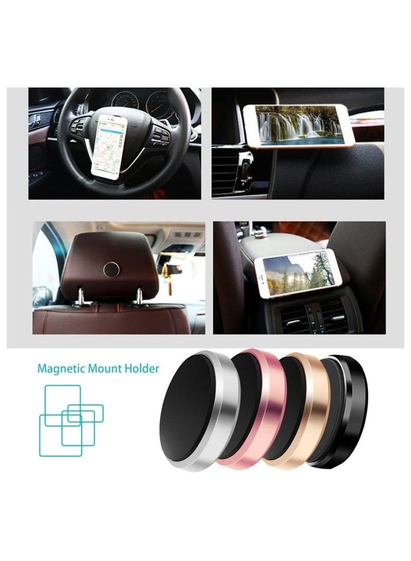 ELTRAZONE Magnetic Car Phone Holder Rotating View Magnetic Phone Mount Magnets Cell Phone Holder for Most Smartphones Universal Stick Dashboard and Tablets - Image 2