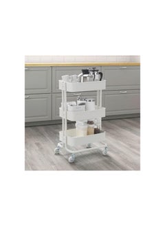 BLOOMING TIME Rolling Utility Carts Trolley Storage Cart  - Image 2