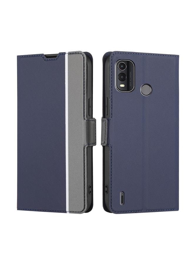 اس-توب جراب هاتف Nokia G11 Plus من الجلد بملمس قطني وأزرار جانبية - Image 1