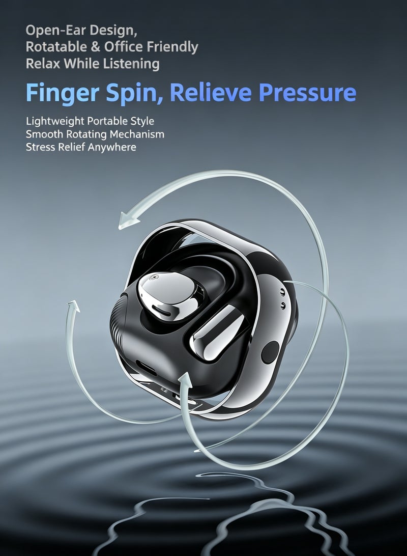 Shinecon Bluetooth 6.0 Open-Ear Hanging Ear Earphones with Noise Reduction - Image 3