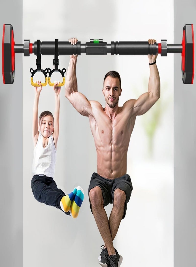 Adjustable Pull-Up Bar 65-100cm, Installation Without Screws, 450kg Load Capacity, Gym Equipment Home Sport - Image 5