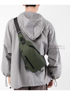 Skycare Skycare Sling Crossbody Bag Small Shoulder Backpack for Men Waterproof Slim Chest Bags Casual Daypack for Travel Cycling  - Image 2