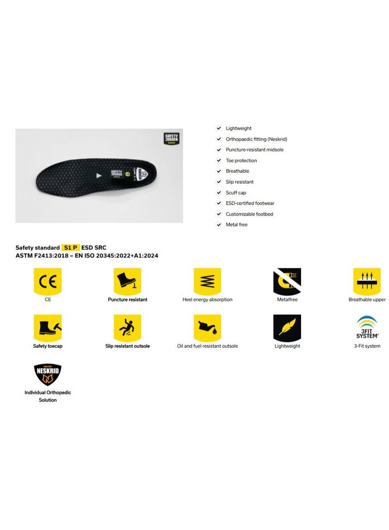 Light Weight Safety Jogger Boots Ligero 2 S1P-SRC ESD Belgium - Image 2