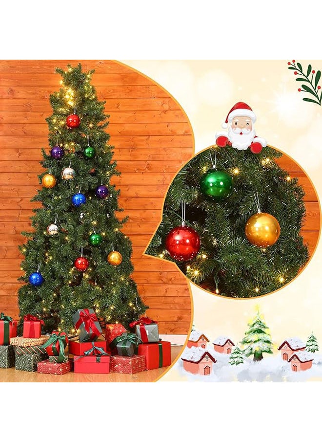 Zubebe 12 Pcs Christmas Tree Balls Ornaments  - Image 4
