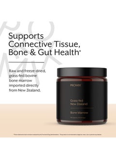 ProMix Nutrition Promix Grassfed Beef Bone Marrow Supplement 180 Gelatin Capsules Rich In Collagen Vitamins & Minerals Raw & Freeze Dried Promotes Healthy Joints Bones Cartilage Hair Skin & Nails  - Image 3
