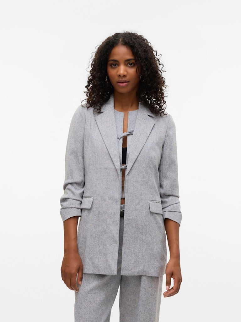 VERO MODA VMTAMMI 3/4 SL TWEED BLAZER - Image 2