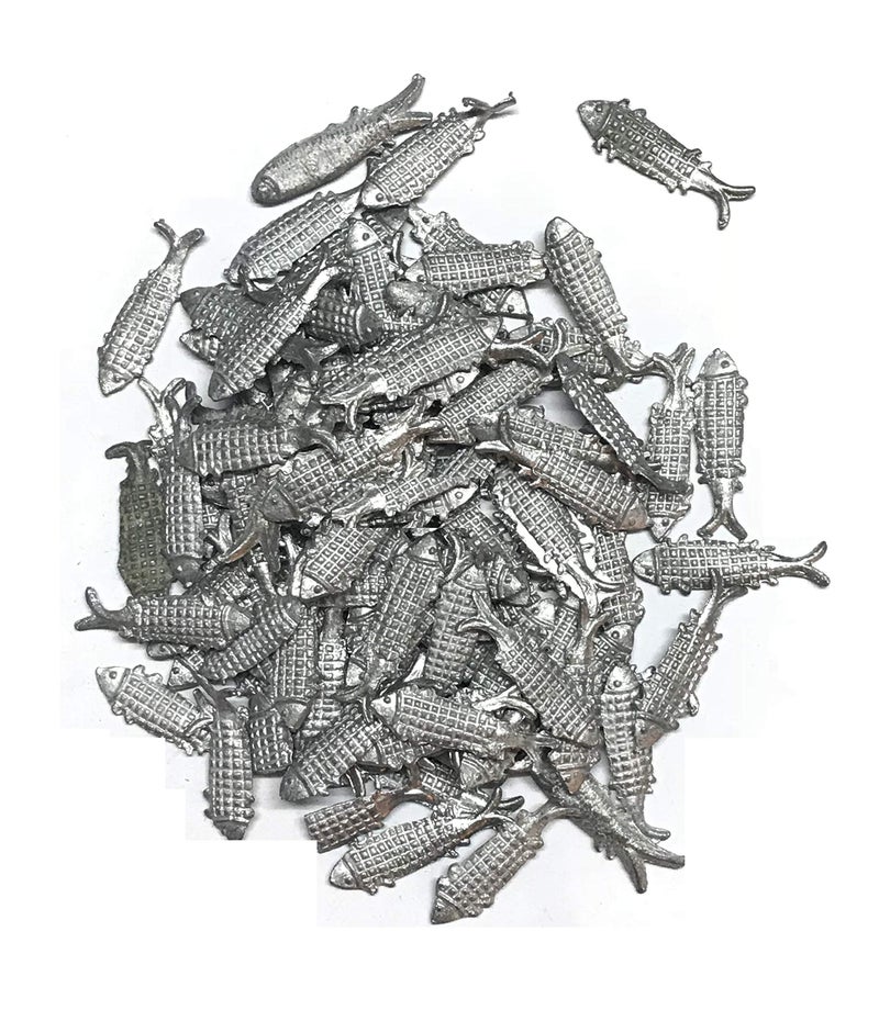 Moira Lead/Ranga Fish Rahu/Ketu Remedy Silver 400 Grams - Image 4
