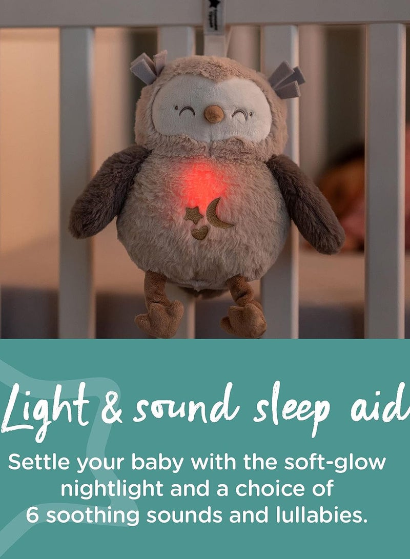 tommee tippee Deluxe Baby And Toddler Sound And Light Sleep Aid With White Noise, Crysensor And Nightlight, Usb-Rechargeable And Machine Washable, Ollie The Owl  - Image 5