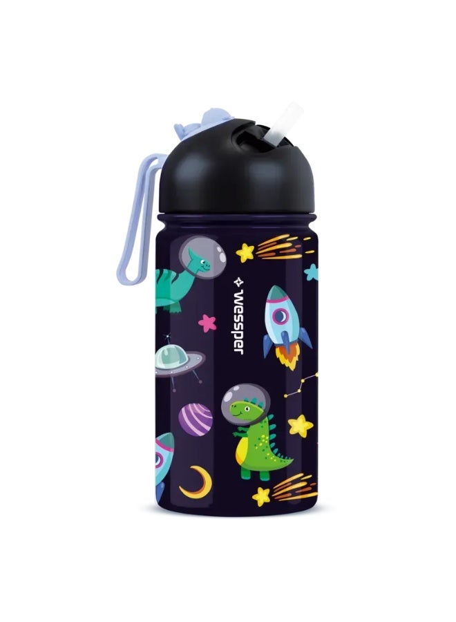 زجاجة مياه حرارية للأطفال من ويسبر ActiveMax Kids سعة 410 مل – تصميم “كوزموس” - Image 3