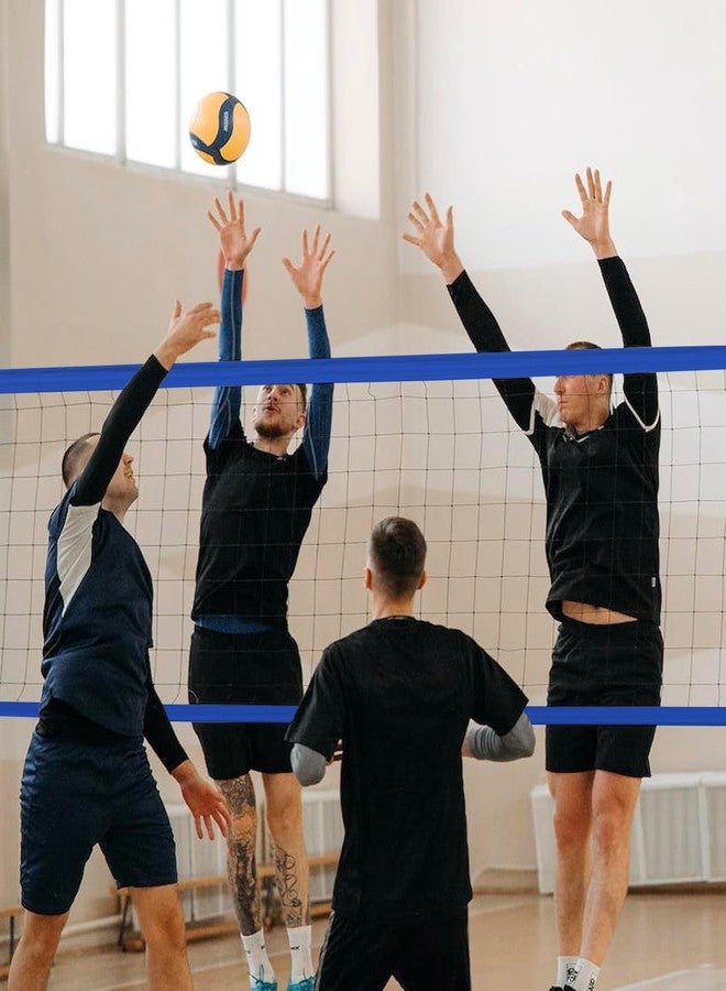 CVT Professional Volleyball Net Outdoor Heavy Duty, Upgraded for Durability and Weatherproof, High Strength Steel Cable Reinforced Bezel, for Backyard Beach Pool Outdoor Indoor, Regulation 32x3FT - Image 3