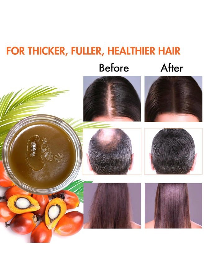 MISICH Raw Dr. Sebi Batana Oil from Honduras - 100% Natural, Unrefined, Organic for Hair Growth, Thickness and Preventing Loss for Men & Women, 5.3 oz - Image 4