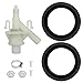 Linkstyle RV Toilet Water Valve Kit For Dometic 300 310 320 385311641 Valve 385311658 Seal For Sealand Vacuflush - Image 2