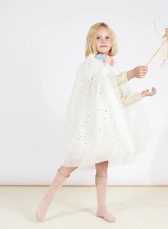 Meri Meri Pom Pom Collar Cape - Image 1