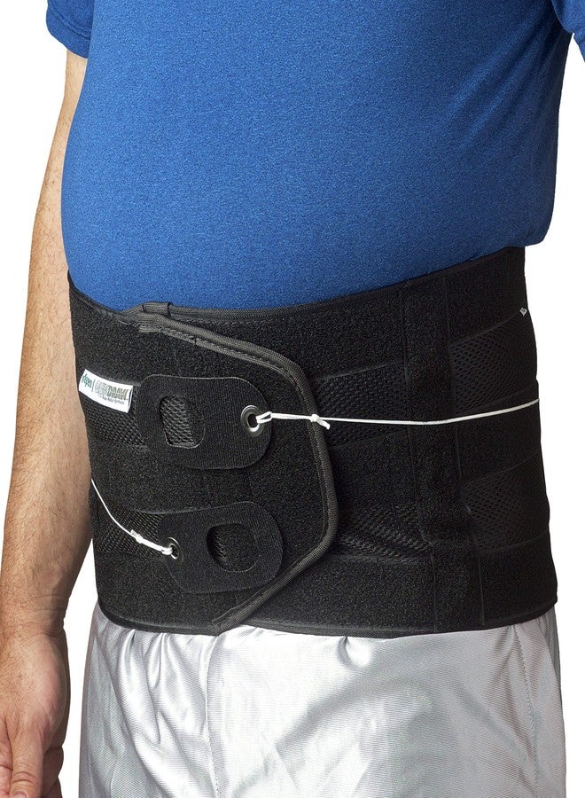 Aspen Quikdraw PRO Back Brace, Patented Pulley System for Targeted Compression, Back Braces for Lower Back Pain Relief for Herniated Disc, Sciatica, Scoliosis for Men & Women, Black XX-Large - Image 4