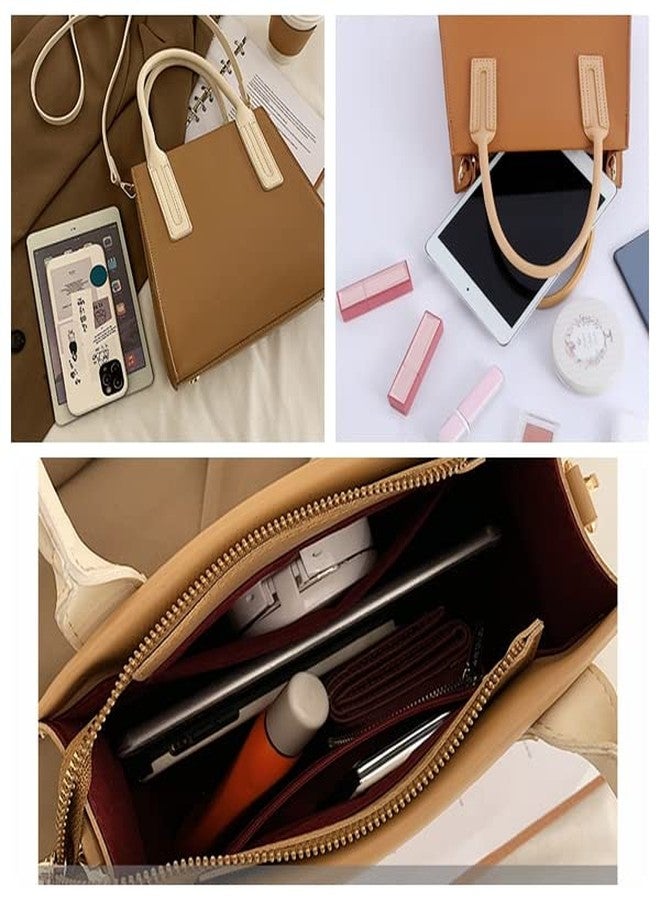 POPSEWING Leather Women Top Handles Handbag DIY Kit, DIY Crossbody Shoulder Bag with Sewing Kits, Handmade Bag Kit for Mom Girlfriend Birthday Gift (Red) - Image 3