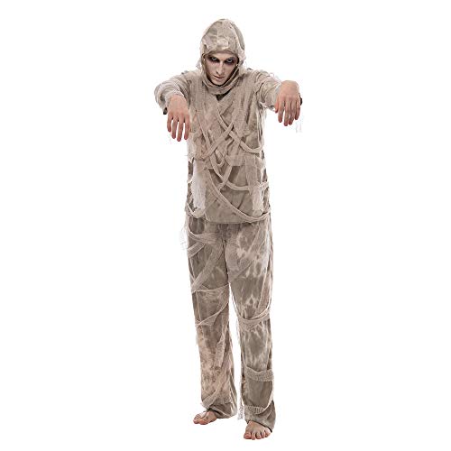 EraSpooky Halloween Mummy Costume Men Horror Fancy Dress Adult Egypt Costume - Image 4