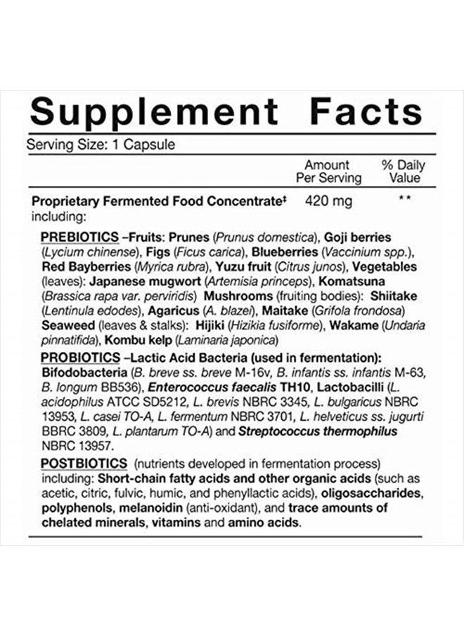 essential formulas - Dr. Ohhira's Probiotics Professional Formula - 60 Capsules with Bonus 3 Travel Size Samples (6 Capsules Bonus) - Image 1