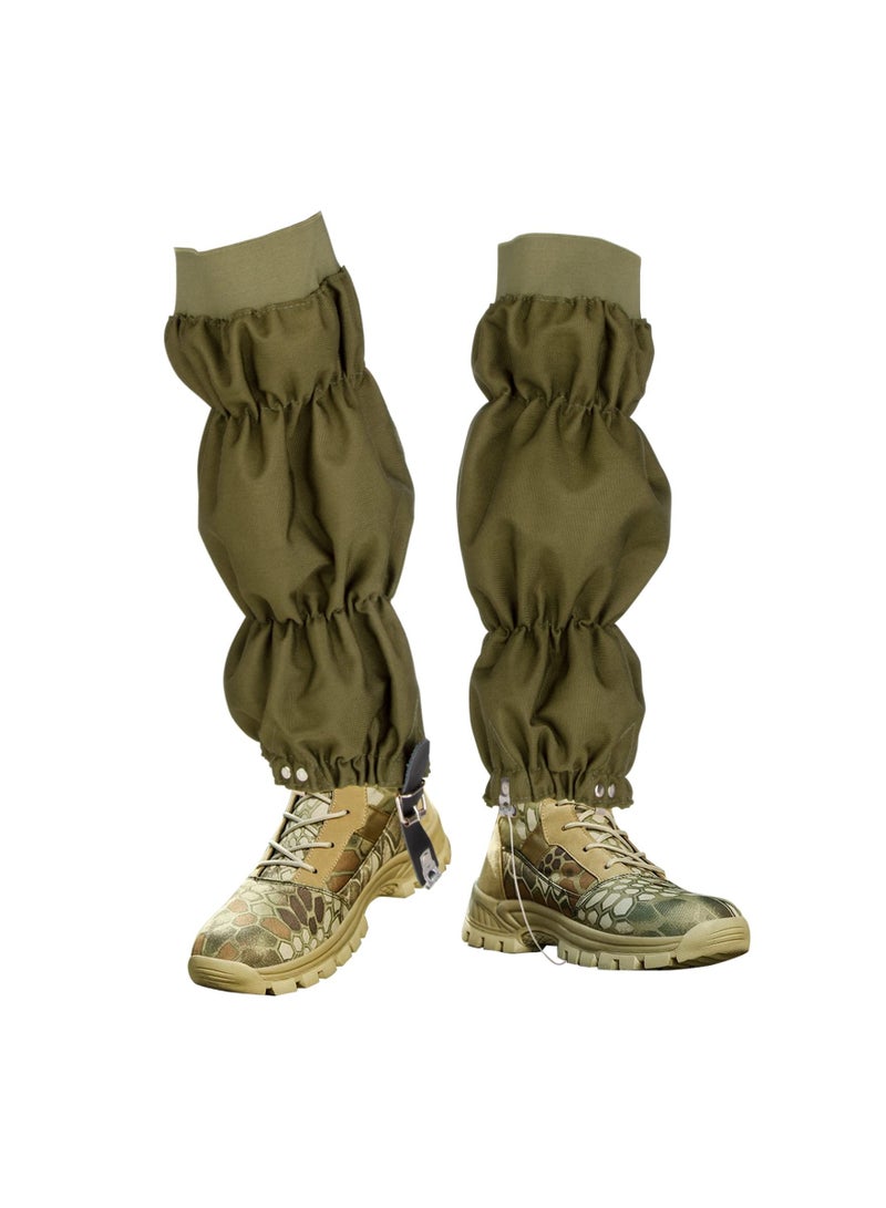 KASTWAVE Waterproof Leg Gaiters, Boot Gaiters for Men and Women, Anti-Snake Gaiters Oxford Fabric, Adjustable Snow Boot Gaiters for Outdoor Hiking, Walking, Hunting, Mountain Climbing and Skiing - Image 1