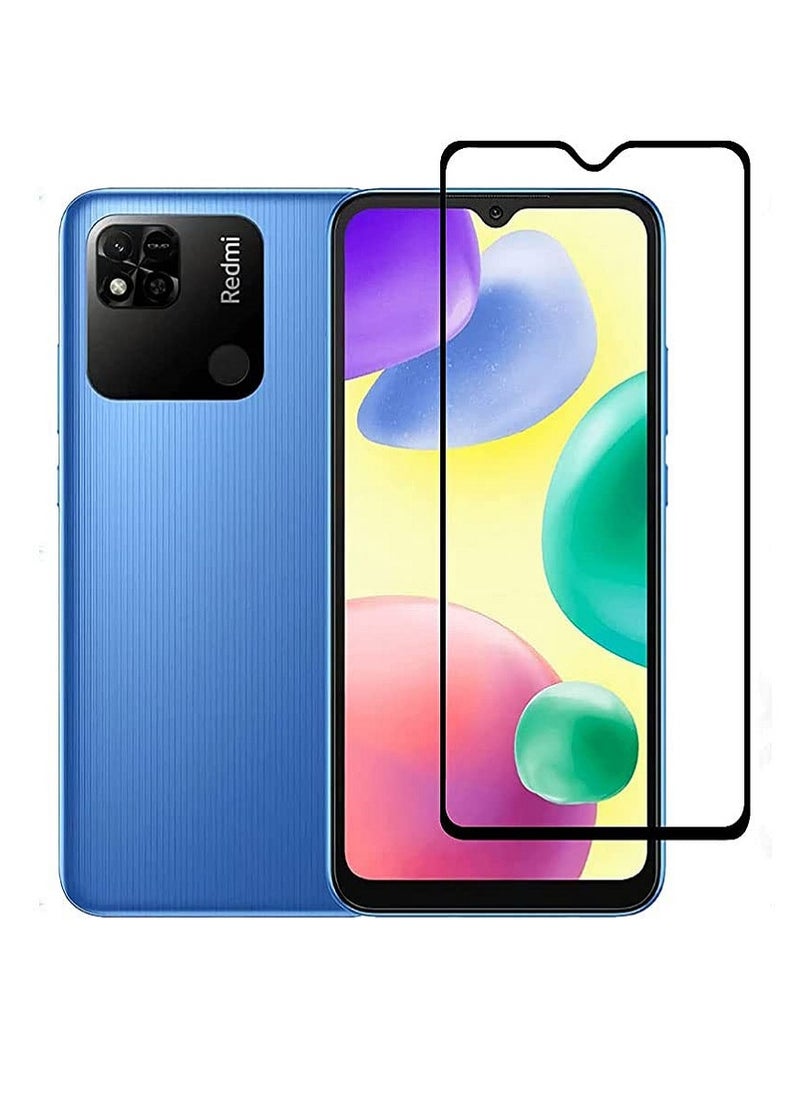 Tempered Glass Screen Protector 5D Designed For Xiaomi Redmi 10A Full Glue Edge to Edge Full Screen Coverage And Bubble Free - Image 1