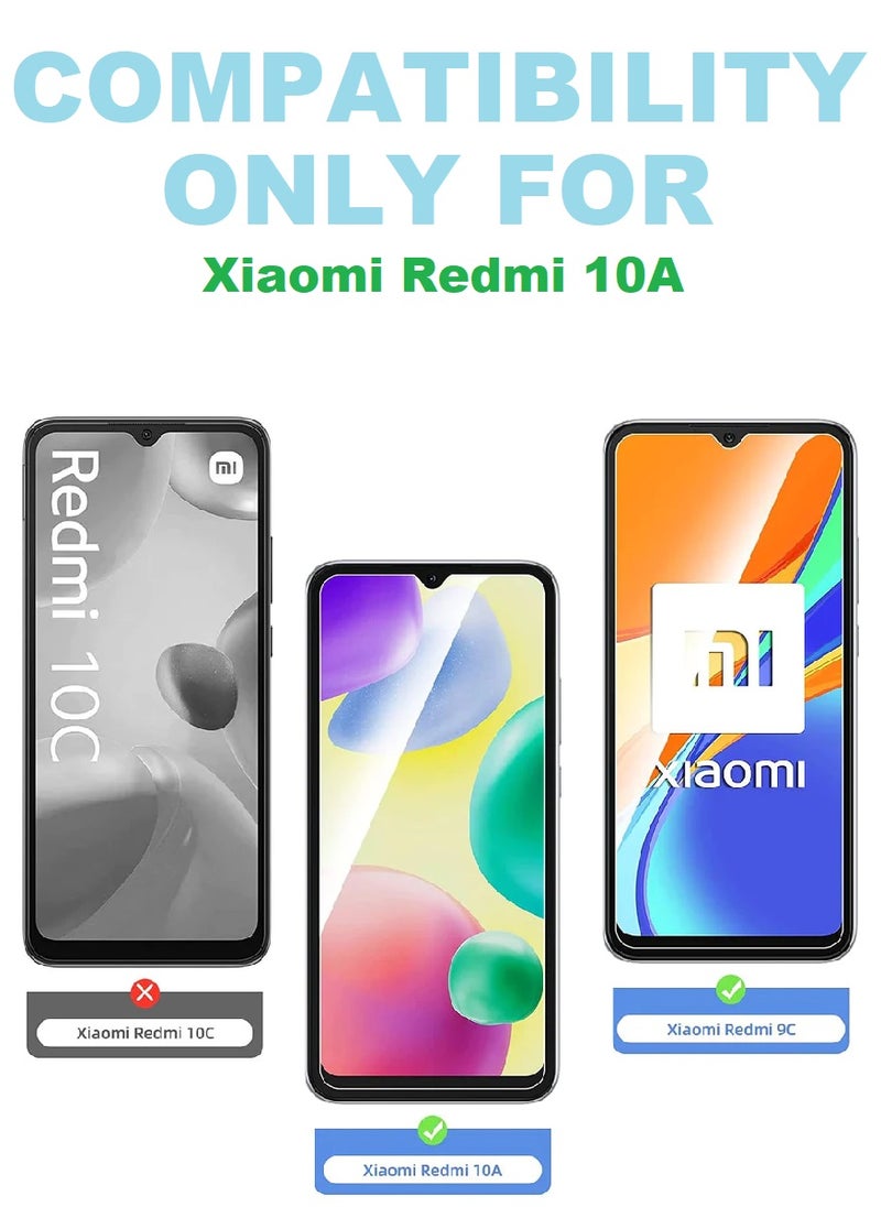 Tempered Glass Screen Protector 5D Designed For Xiaomi Redmi 10A Full Glue Edge to Edge Full Screen Coverage And Bubble Free - Image 3