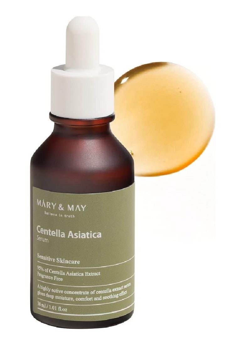 MARY & MAY Máry & May Centella Asiatica Serum - Soothing Effect to Sensitive Skin 30ml - Image 3