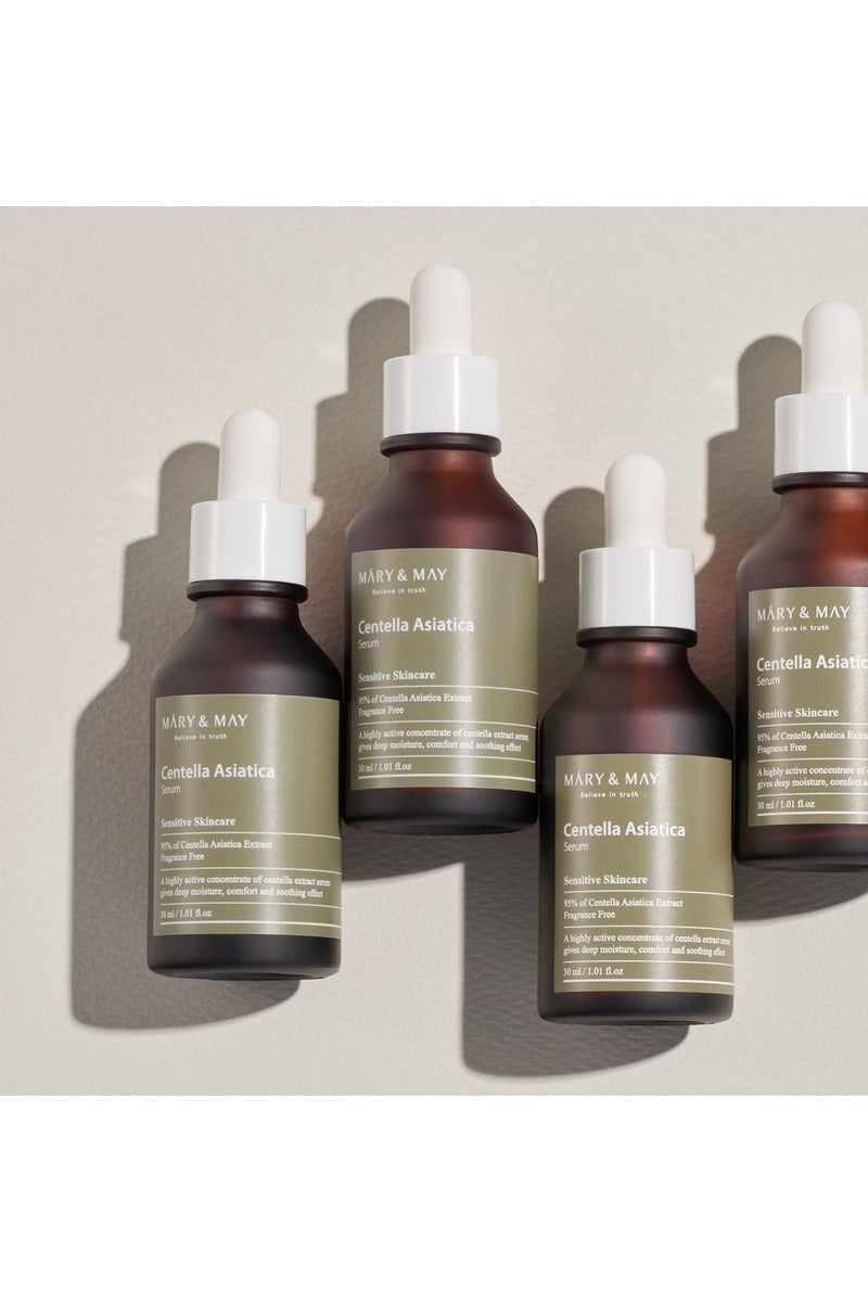 MARY & MAY Máry & May Centella Asiatica Serum - Soothing Effect to Sensitive Skin 30ml - Image 4