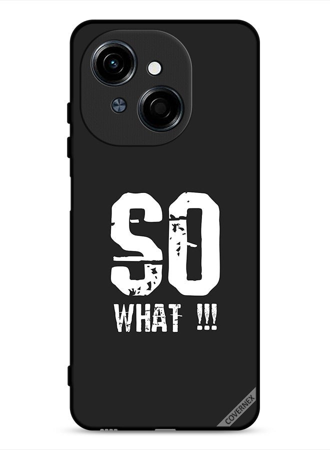Covernex Tecno Spark Go 1 4G Protective Case Cover So What - Image 1