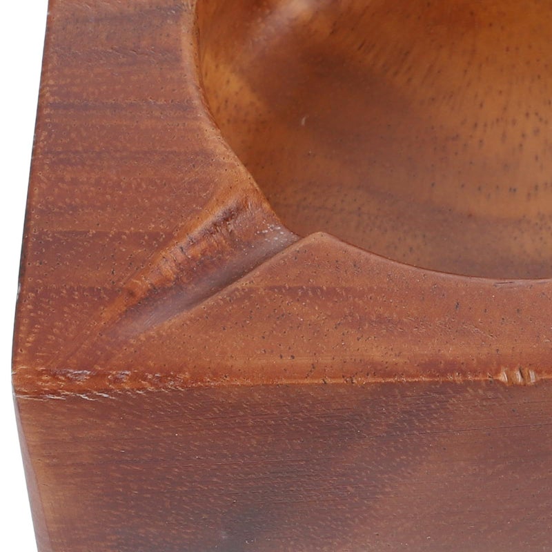 Wooden Ashtray Retro Decorative Tabletop Vintage Ashtray With Box For Living Room Office Home - Image 4