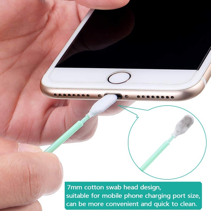 ACKLLR 44 Pieces Cell Phone Cleaning Kit, USB Charging Port and Headphone Jack Cleaner Brush Tool Set Compatible with iPhone Xs Max X 8/7/6/5/4 iOS Samsung LG Huawei MacBook and Android Devices - Image 3
