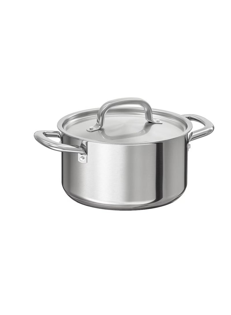 Pot with lid, stainless steel3.0 l - Image 3