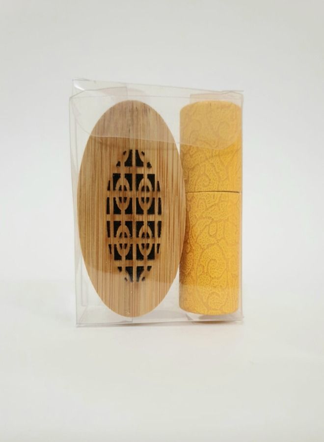 general Mini Bamboo Wooden Incense Stick Burner Set - Image 2