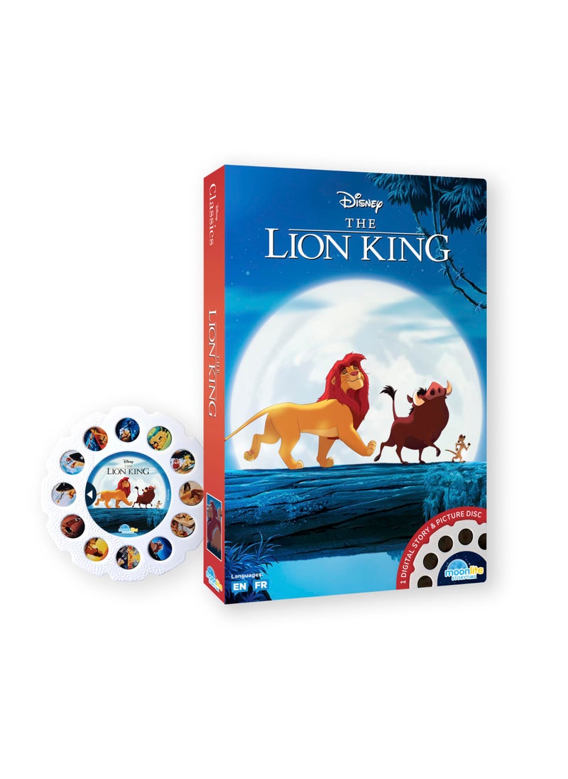 Moonlite Moonlite Storybook Reels For Flashlight Projector, Kids Toddler | The Lion King Classic | Single Reel Pack Story for 12 Months and Up  - Image 1