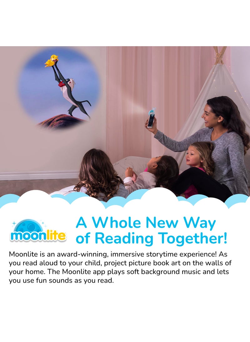 Moonlite Moonlite Storybook Reels For Flashlight Projector, Kids Toddler | The Lion King Classic | Single Reel Pack Story for 12 Months and Up  - Image 3