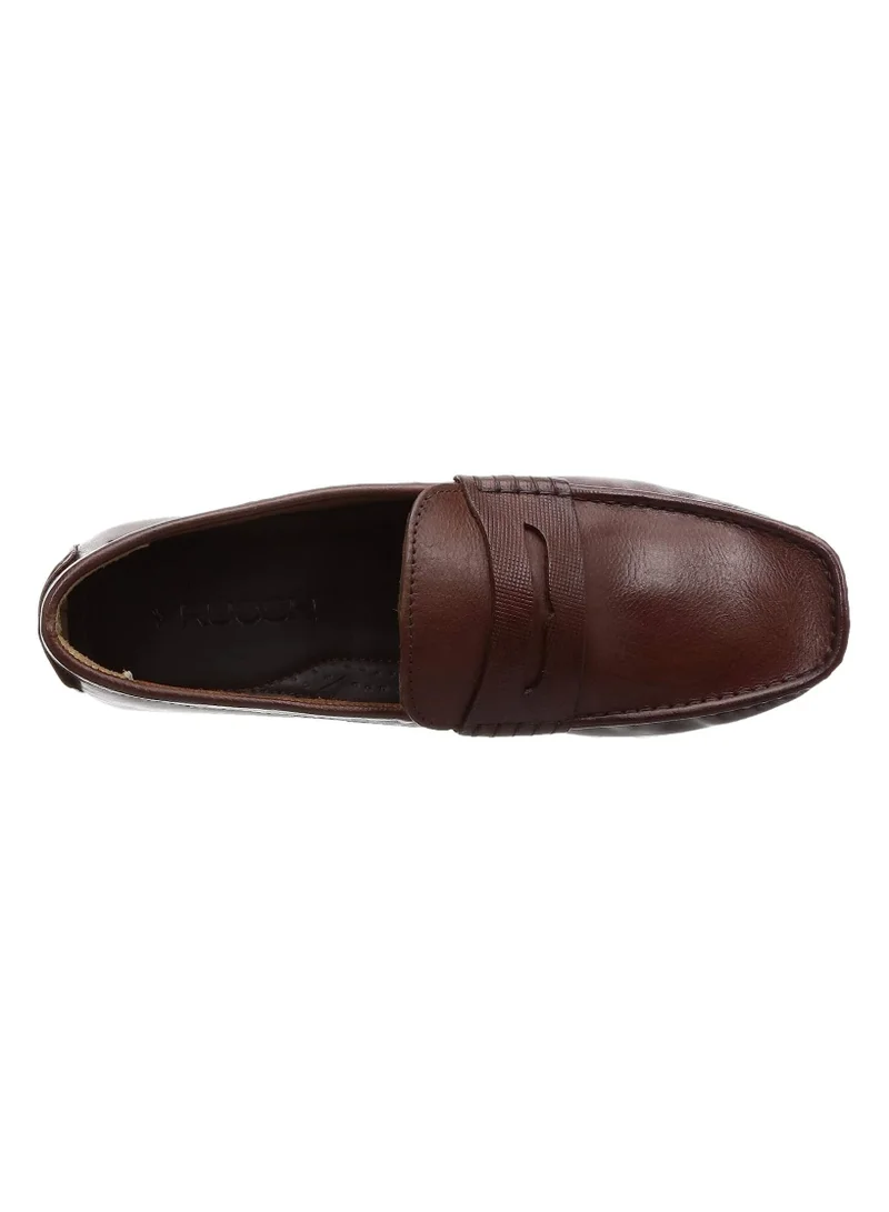 RUOSH Mens Clark Classic Loafer Slip on Driving Comfort Leather Work Office Formal Occasion Party Casual Wear Italian Design Anti Skid Padded Insole Fashion Premium Shoes