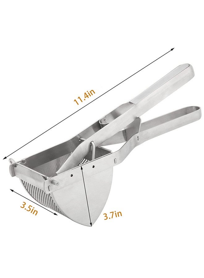 MYLIFEUNIT MyLifeUNIT Heavy Duty Commercial Potato Ricer, Stainless Steel Business Potato Ricer and Masher - Image 3