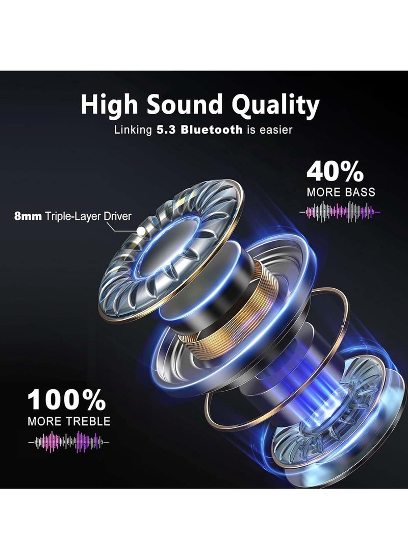General - Bluetooth translation earbuds, all-round earbuds, support 144 languages and dialects, real-time & noise-cancelling translation earbuds for business, travelling - Image 1