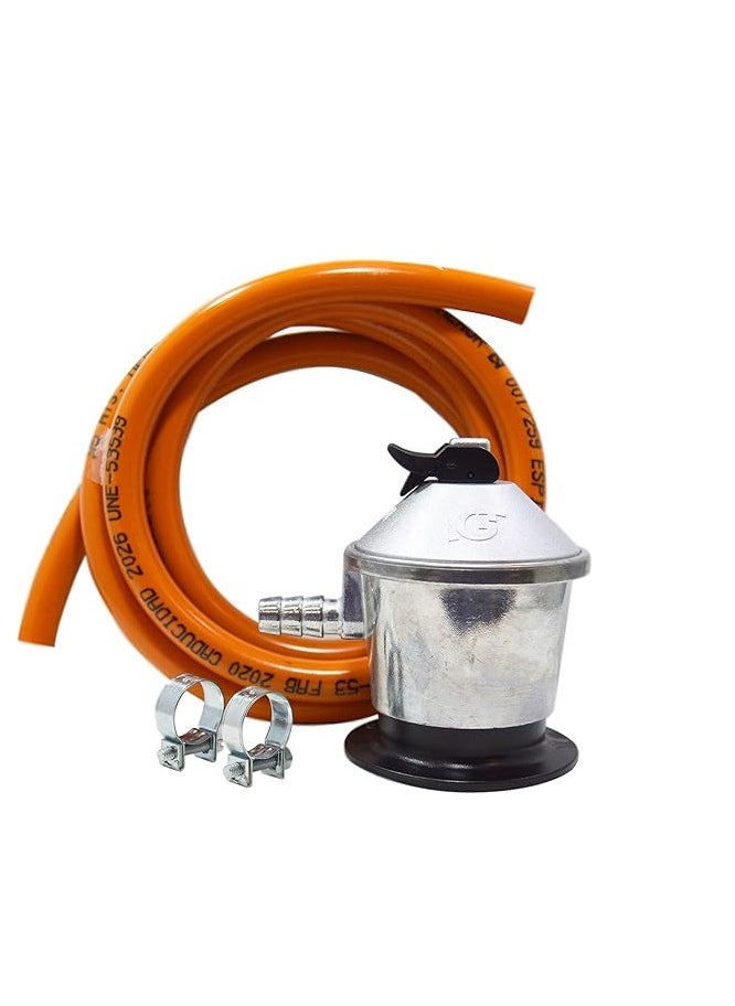 Midwest - Gas Hose 3m with Regulator and Clip - Image 1