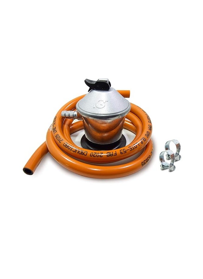 Midwest - Gas Hose 3m with Regulator and Clip - Image 1