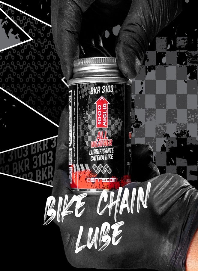 Errecom 1000 Miglia BKR 3103-4 fl oz (120 mL) Can, All Weather Lube Bike Chain, for All Weather Conditions, Brush Included - Image 2