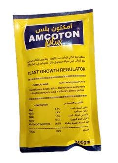 ماركة غير محددة ( أمكتون بلس ) منظم نمو لزيادة عقد الأزهار وتكوين الثمار وتحسين نمو النبات (١٠٠ جرام) 