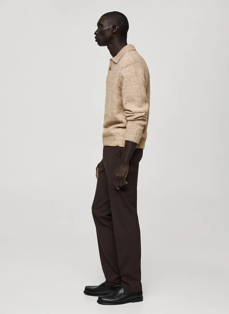 Mango Man Manus Long Sleeve Regular Fit Shirt