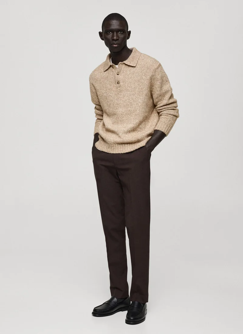 Mango Man Manus Long Sleeve Regular Fit Shirt